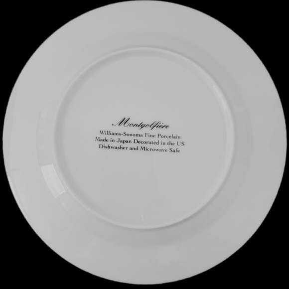 MINT Williams-Sonoma Montgolfiere Hot Air Balloon Salad Dessert Plate Japan - Picture 3 of 4